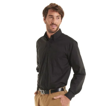 UC701 Mens Pinpoint Oxford Full Sleeve Shirt