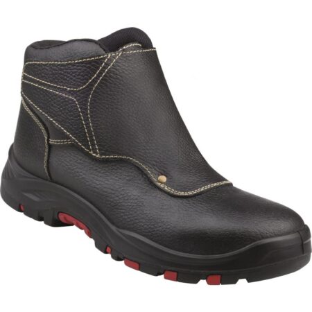 COBRA4 S3 SRC - Welding BOOTS WITH FLAP IN PIGMENTED SPLIT LEATHER - S3 HRO HI SRC