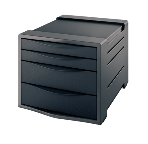 Drawer Cabinet Black