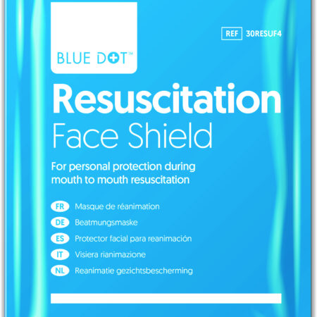 RESUSCITATION FACE SHIELD