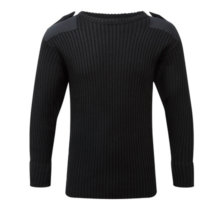 120 FORT CREW NECK COMBAT JUMPER Black, Green, Navy Blue ideal for  security staff