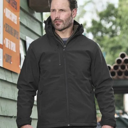 234 FORT HOLKHAM HOODED SOFTSHELL JACKET