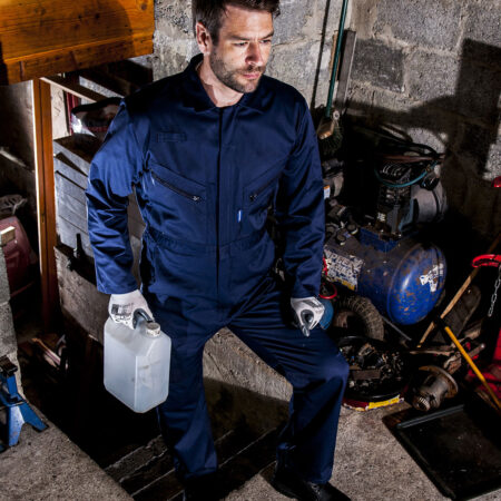 C813 Liverpool Zip Front Coverall
