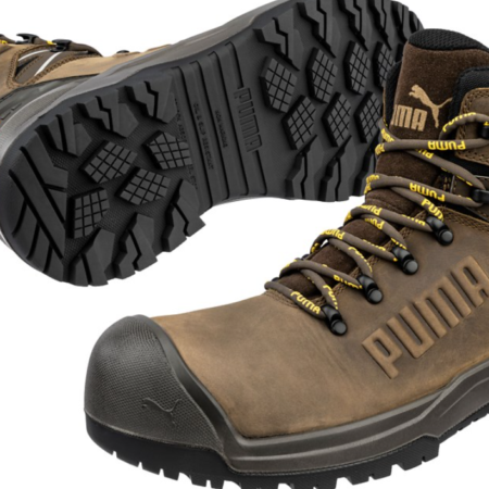 PUMA SAFETY IRON HD BROWN MID S3S