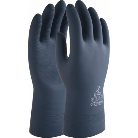 LHD30 - 13" MEDIUM-WEIGHT BLACK CHEMICAL GAUNTLET
