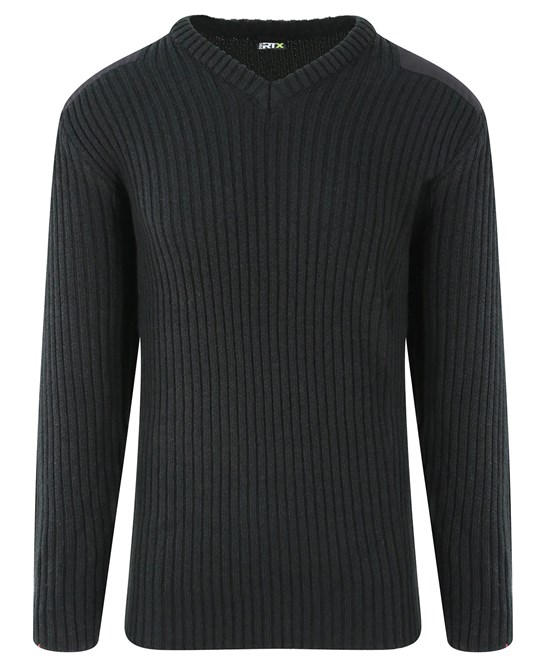 RX220 Pro security sweater Fabric100% Acrylic. Body: 65% Polyester, 35% Cotton patches. Weight470gsm, 5 Gauge - Image 4