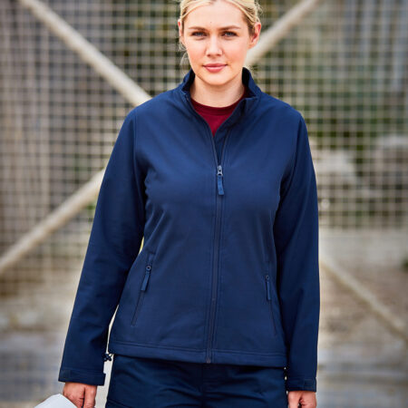 RX50F Women's Pro 2-layer softshell jacket This softshell jacket is ideal for keeping warm outdoors whilst creating a smart and professional uniform look