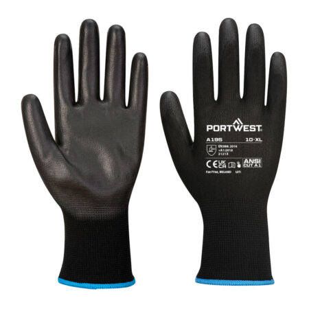 A195 - Touchscreen - PU Black - BLACK