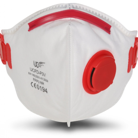 UCFD-P3V Disposable FFP3 fold flat mask (BOX OF 10)