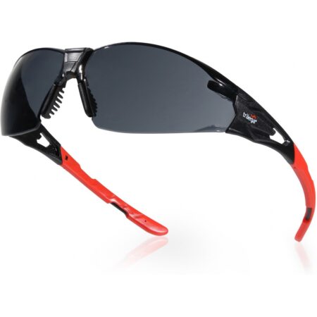 Traega SETO™ PLUS -SM- SMOKE LENS Ultra Low pressured Design for use over extended periods KN Rated Permanent Anti-Fog, Anti-Scratch Lens