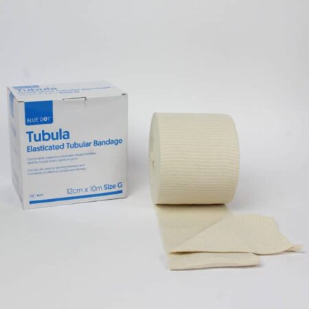 201524 -  Blue Dot Tubular Bandage Size G 12Cm x 1Mtr
