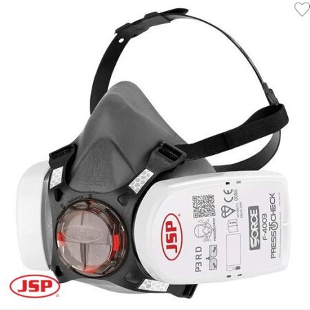 FORCE 8 HALF-MASK WITH PRESSTOCHECK P3 FILTERS (BHT0A3-0L5-N00)