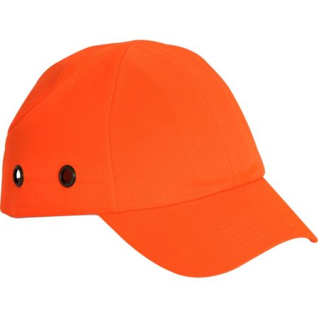 HPBC29 HV ORANGE Deluxe Hi-Vis Standard Peak Bump Cap
