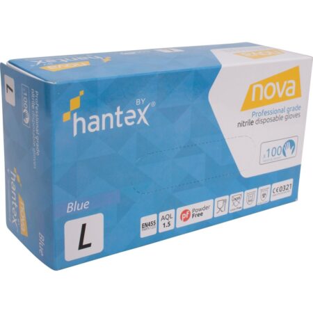 HANTEX® NOVA - BLUE 3 MIL-Box of 100 Sold in boxes