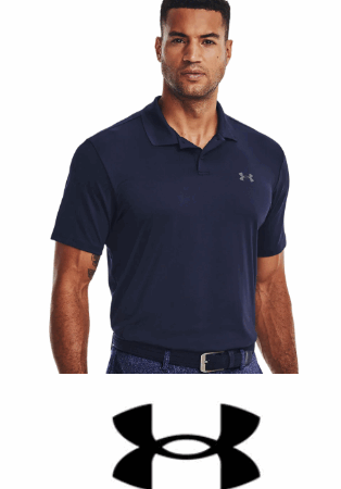 UA042 Under Armour Performance 3.0 polo 93% Polyester, 7% Elastane-more breathable