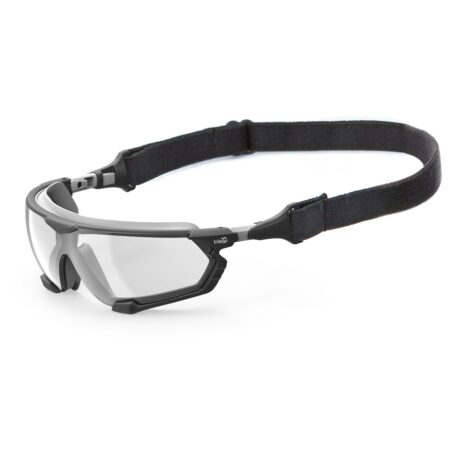 Traega LUGAâ„¢ HYBRID - CLEAR LENS with interchangeable strap and side arms as standard.