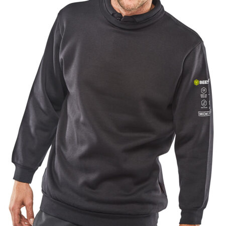 Beeswift Arc Compliant Sweatshirt Navy Blue