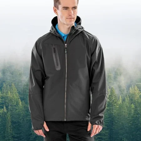 Result Recycled R909X 3-layer recycled printable casual hooded softshell