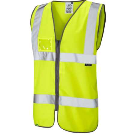 RUMSAM Leo EcoViz Zipped Waistcoat with ID Pocket