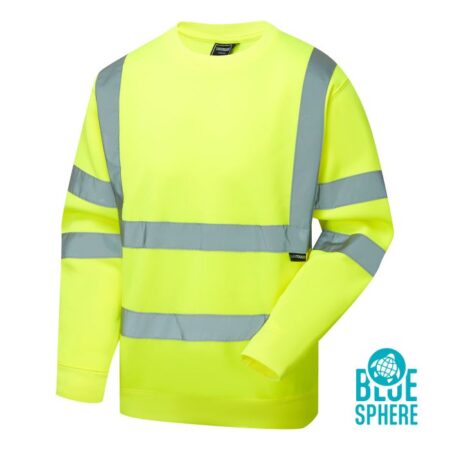 SHV-65241-7 - Hi Vis Yellow Sweatshirt