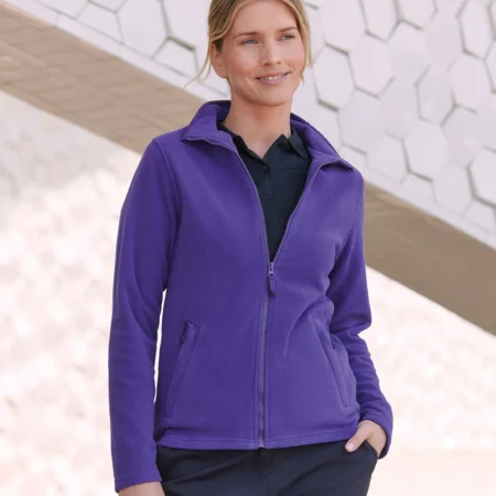 Henbury  H851 Women's microfleece jacket Weight 280gsm