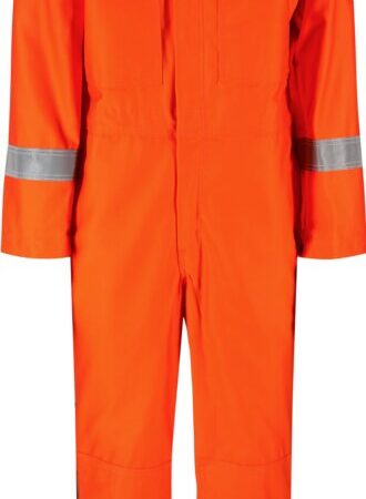 Wenaas Ambassador Flame Resistant 81750-1023 Hi Visibility Work FR Coverall Orange