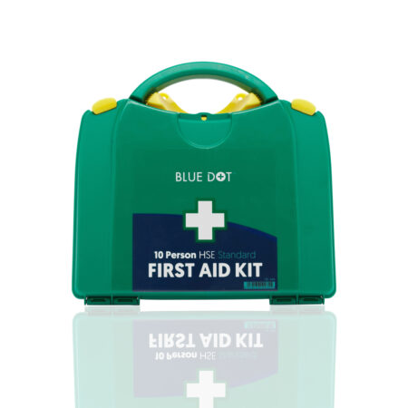90810 Blue Dot 1-10 Person HSE First Aid Kit in PGB Box