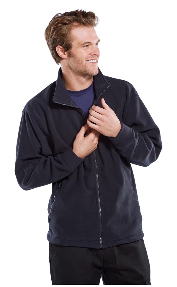 Beeswift Standard Fleece Jacket Navy Blue Item Code: FLJN