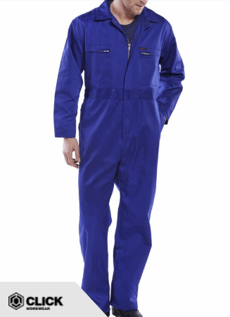 Beeswift Heavyweight Boilersuit Royal Blue