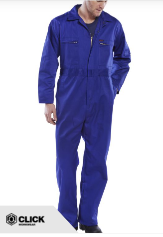 Beeswift Heavyweight Boilersuit Royal Blue