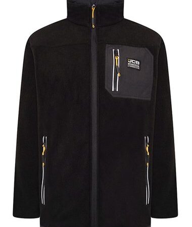 Jcb Workwear Trade Fleece Full Zip Black Item Code: DY2Q