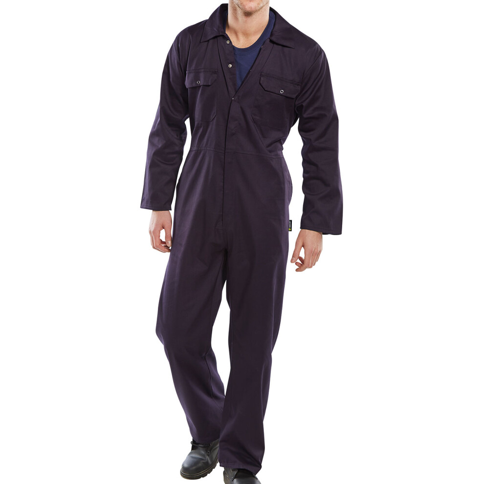Beeswift Regular Boilersuit Navy Blue RPCBSN