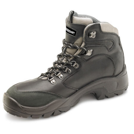 Beeswift Pu Rubber S3 Boot Black