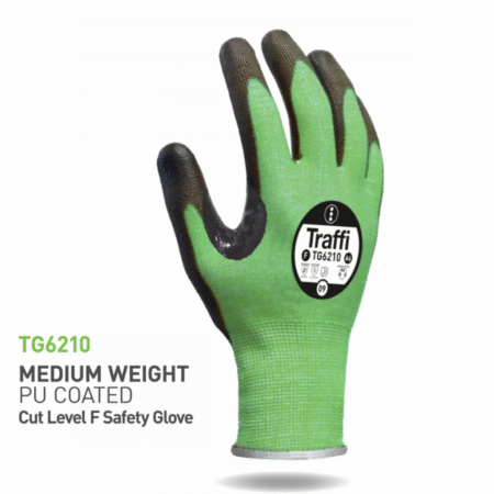TG6210 - Cut Level F Touchscreen Medium Weight PU Coated Glove